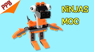 Midweek micro #42: Mixels Ninjas MOC / Lego stop motion build