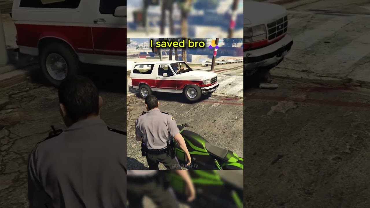 Finally becoming a good cop 🙏💀