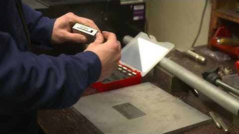 Metal Marking with Serial Number Marking Kit and Impact Press