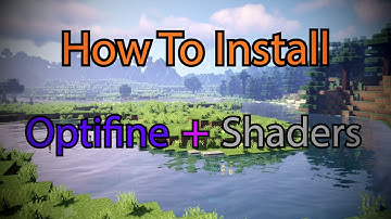 How to install optifine + shaders for minecraft 1.16.4