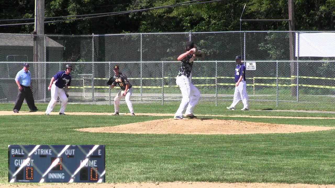 Milford Legion Baseball 2014 State Tournament Game 1 vs Lowell