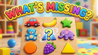Find the Missing Object 🔍✨ | Fun Brain Game for Kids | Find the Missing Objects | FUn Video for Kids screenshot 1