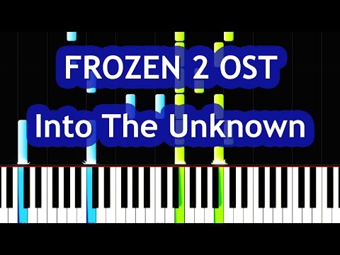 (FROZEN 2 OST) Idina Menzel - Into The Unknown Piano Tutorial