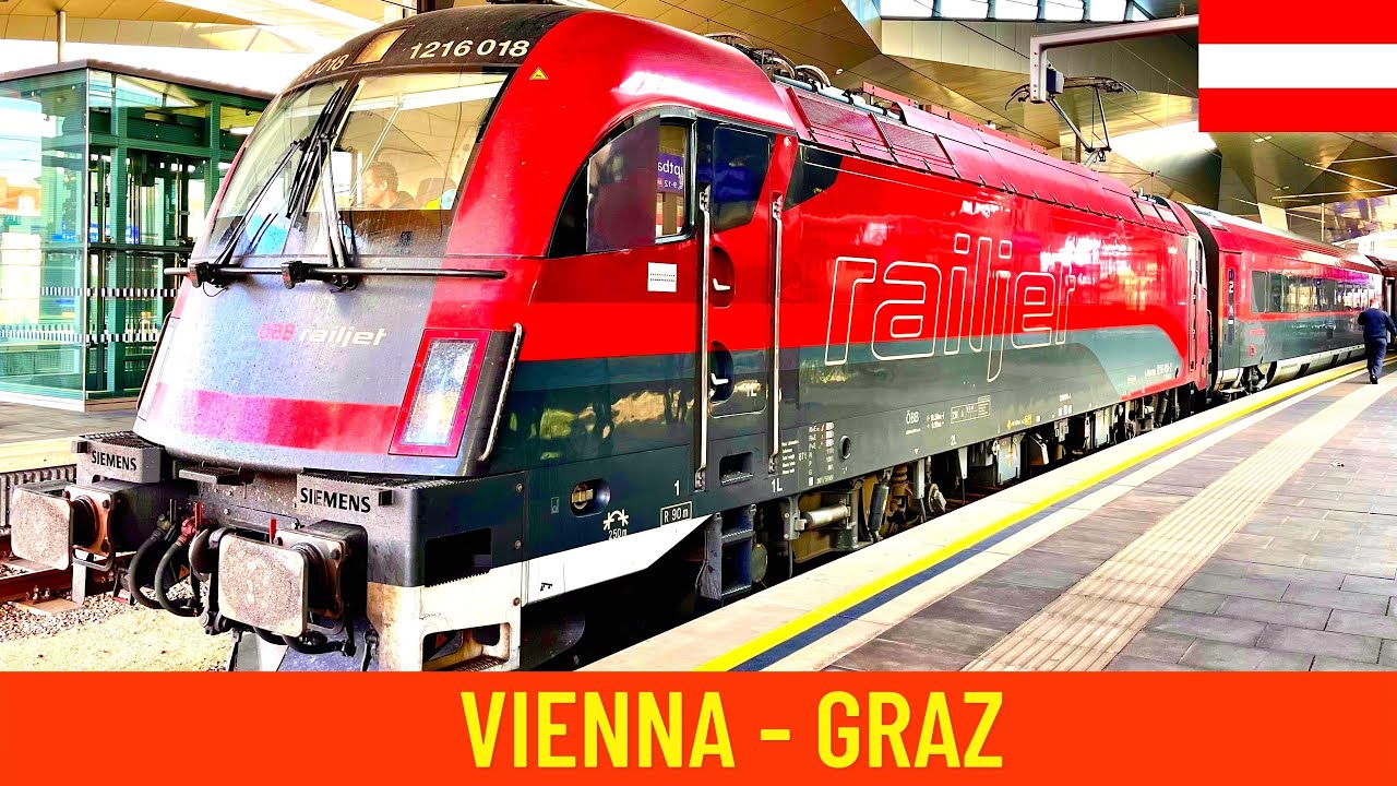 Cab ride Vienna - Graz (Austrian Federal Railways ÖBB) - train drivers ...