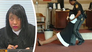 Town’s First Black Female Judge Arrested, Dragged Out Of Court & Disbarred