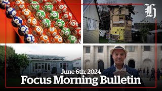 Census claims, housing stumble, must-win Lotto | Focus Morning Bulletin June 6, 2024