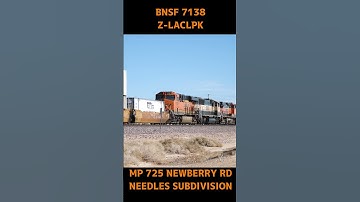 BNSF 7138 Z-LACLPK 1-9-2024 #bnsf #railway #automobile