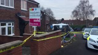 Reports of murder as police tent erected in Mackworth, Derby