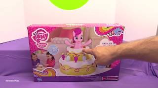 My Little Pony Poppin' Pinkie Pie Surprise Game! Super Fun! Bin Vs. Jon! | Bin's Toy Bin