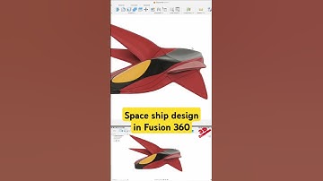 Space ship design in Fusion 360 #3dmodeling #vizcom #fusion360tutorial #fusion360 #hardsurface