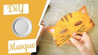 DIY} 15 modèles de masques à réaliser avec des assiettes en carton!