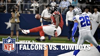 Julio Jones Torches the Cowboys for a 45-Yard TD | Falcons vs. Cowboys | NFL