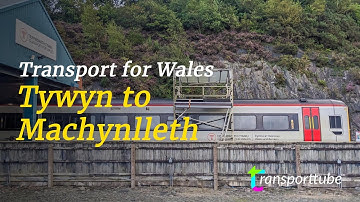 Tywyn to Machynlleth | Transport for Wales Class 158 | Highlights