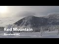 Red mountain resort  skiing rossland bc