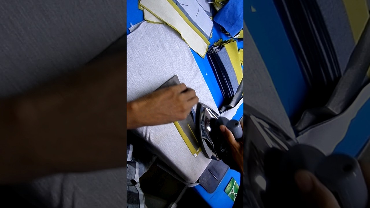 woven & knit placket sewing & iron process development 🏃🏃🏃