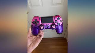 Hand Airbrushed Fade Playstation 4 Custom Controller (Pink & Purple) review