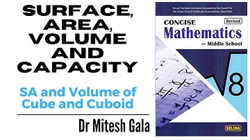 Class 8 Maths Online Class | Surface and Area Volume | Chapter 21 | by Rough Book Mitesh Gala Sir