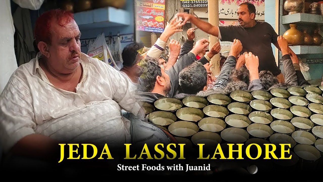 Jeda Lassi Wala | Androon Lahore Street Food | Lahore Street Food Video | Pakistani Food