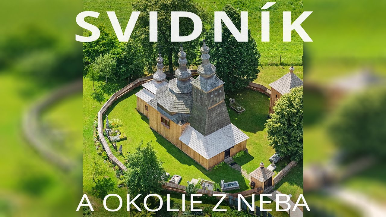 Svidník a okolie z neba