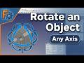 How to Rotate an Object in FreeCAD 1.1 (2026) — Quick & Easy