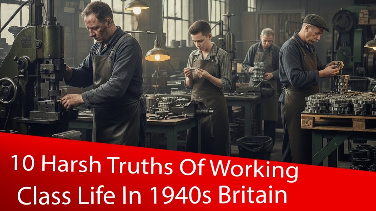 10 Harsh Truths Of Working-Class Life In 1940s Britain - YouTube