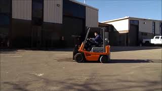 1985 Toyota 42-4Fgc20 Forklift For Sale No-Reserve Internet Auction December 14, 2017