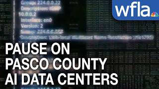 Pasco County considers AI data center pause