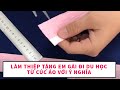 Hải Nhi Vlog Đào tạo tạo hình   mô hình Giấy nhún dành tặng cho  cô bạn   năm 2021