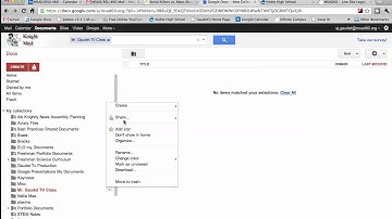 How to Make a Collection for Passing Out Google Docs