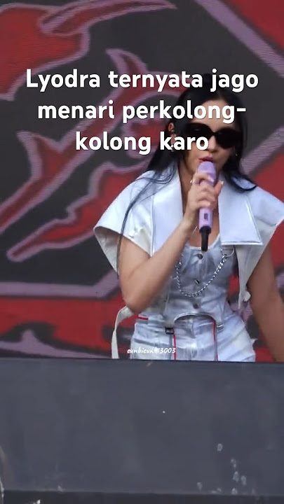 Lyodra menari perkolong kolong karo. Keren! | Semua Akan Batak Pada Waktunya