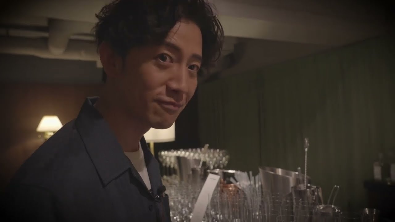 Model Takashi Sakurai takes a closer look at BERLUTI's new bag