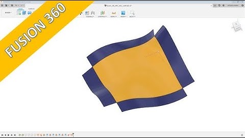Loft with Rails and Continuity - Fusion 360 Training - Surfaces