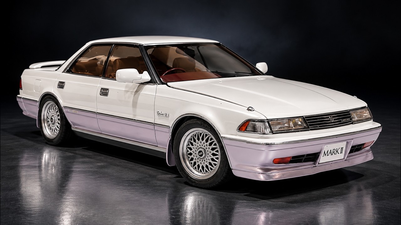 unboxing fullbuild AOSHIMA 1/24 GX81 MARKⅡ Scale Car Plastic