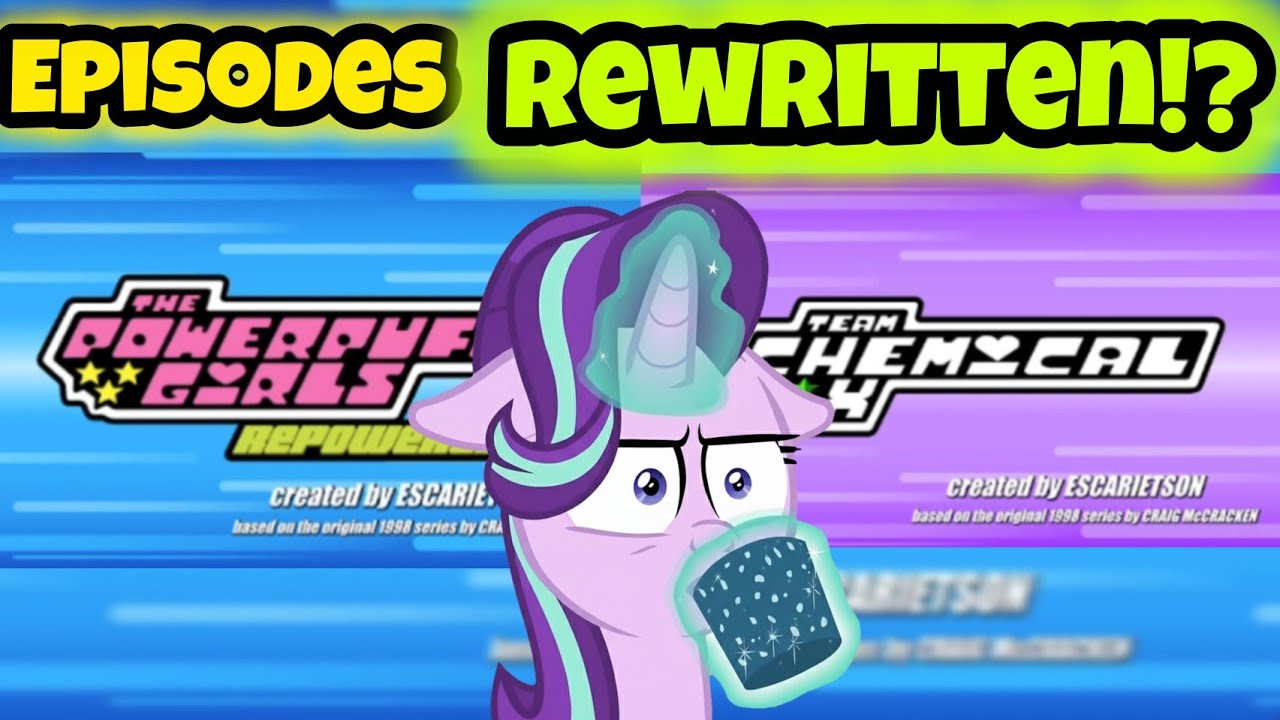 This powerpuffgirls  au rewrote some episodes!? (ppg repowered au)