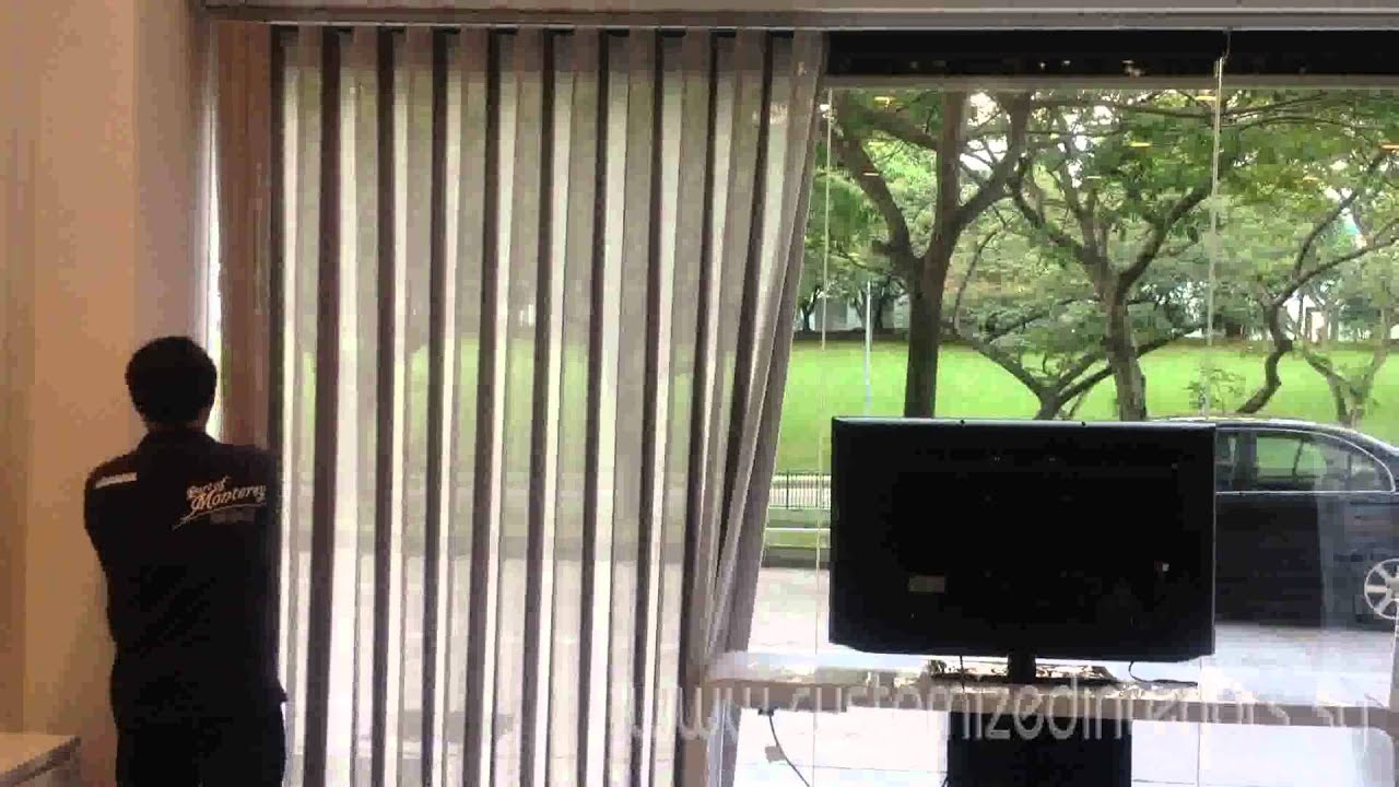 How To Close Blinds >> Vertical Sheer Blinds Video - YouTube How To Close Blinds >> Vertical Sheer Blinds Video - YouTube