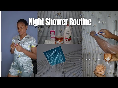 ULTIMATE NIGHT SHOWER ROUTINE 🌙 | Exfoliation, Shaving & Body Care for ...