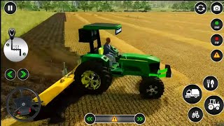 😱😍part(2)#millionviews#sidhu 5911 tractor farming simulator games#😱😍