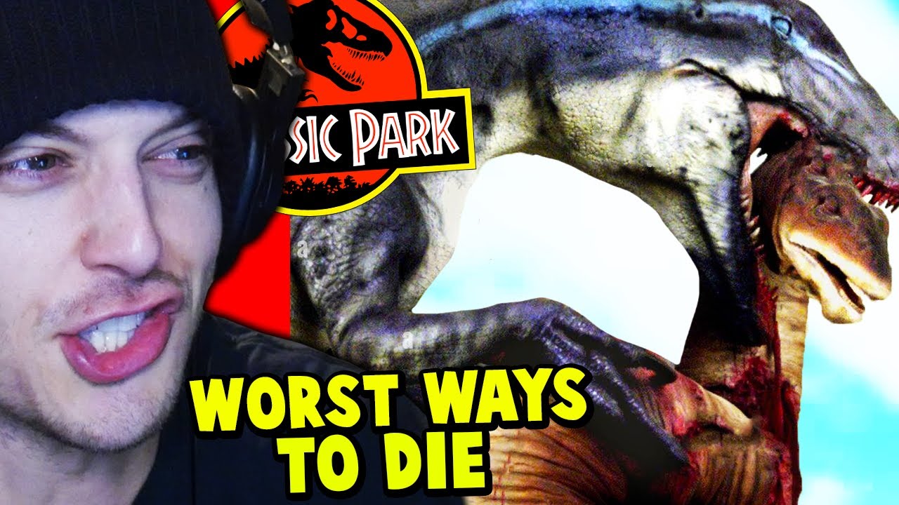 Реакция на самые отвратительные смерти динозавров юрского периода