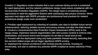 300 320 Designing Cisco Network Service Architectures Free Practice Test And Answers Updated