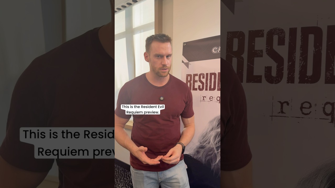 POV: you’re a cozy gamer at the Resident Evil Requiem preview