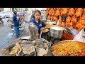 Best Cambodian Street Food - Braised Beef Honeycomb, Grilled Ducks & Spicy Boiled Octopus - Yummy