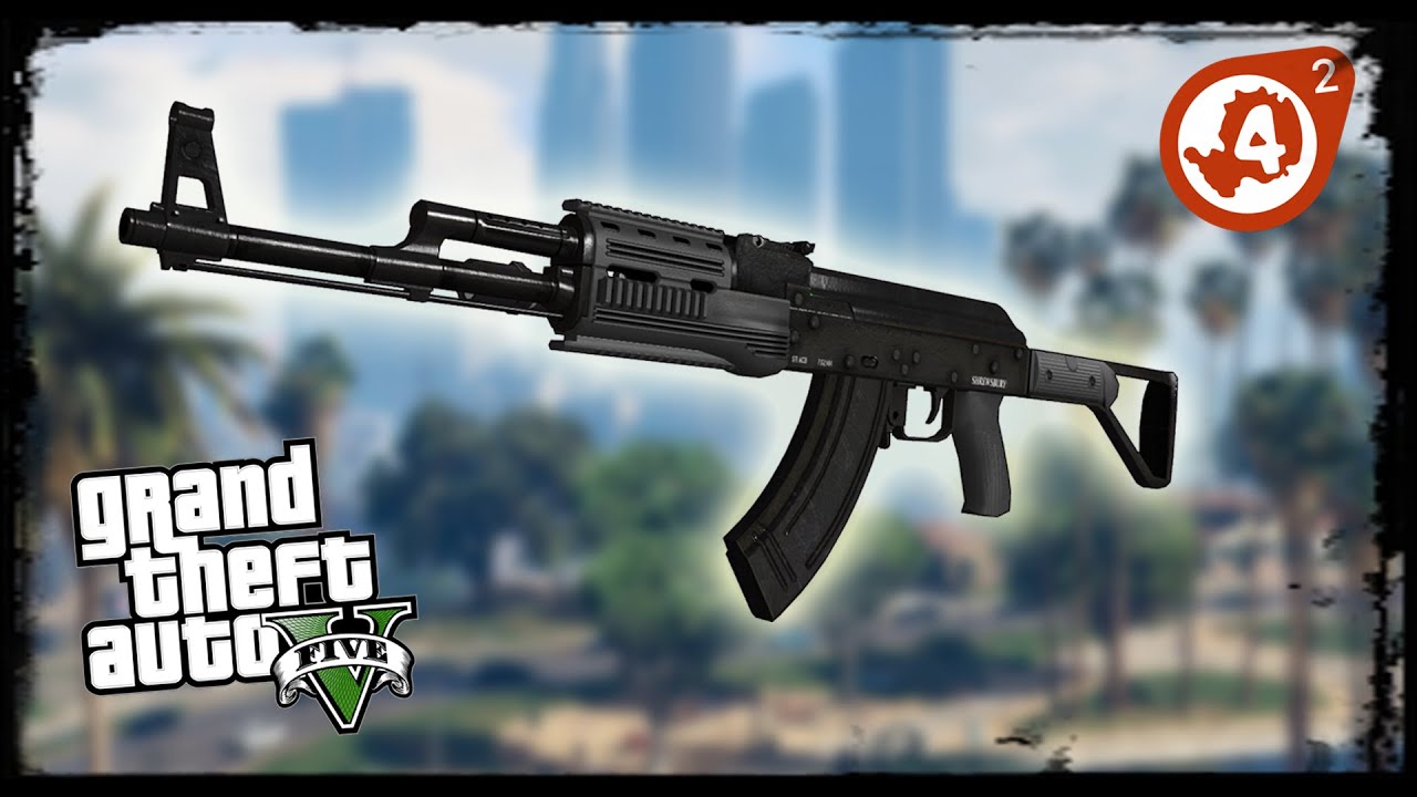 Left 4 Dead 2: GTA V Assault Rifle Showcase