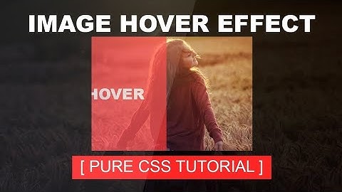 CSS image Hover effect - CSS Image Overlay Hover Effect