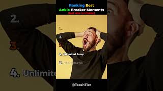 Ranking Best Ankle Breaker Moments!💀 #shorts #football #funny
