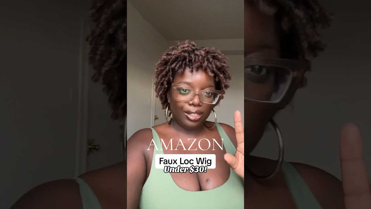 Amazon Faux Loc Wig Under $30 
