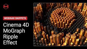 Cinema 4D MoGraph Ripple Effect