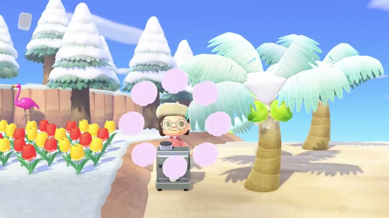 ACNH day in my life - 01