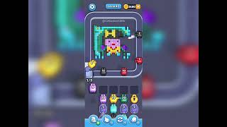 Pixel Flow Level 43 Solution Gameplay walkthrough 