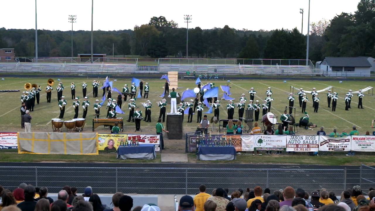 Eastern Alamance HS Marching Band at 43th Annual Central North Carolina