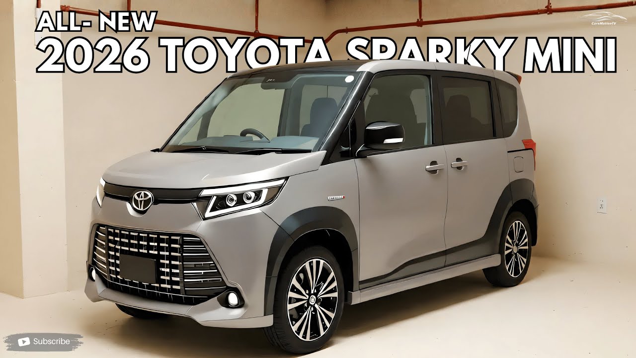 新型2026年型トヨタ スパーキー ミニ発表 ― 道路上で最もかわいい野獣